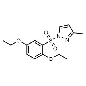 1-((2,5-Diethoxyphenyl)sulfonyl)-3-methyl-1H-pyrazole|CS-1159080