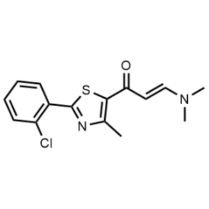 1-(2-(2-Chlorophenyl)-4-methylthiazol-5-yl)-3-(dimethylamino)prop-2-en-1-one|CS-1159100