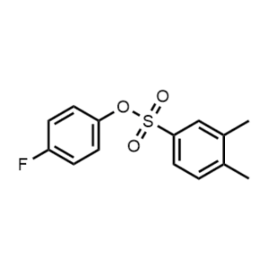 4-Fluorophenyl 3,4-dimethylbenzenesulfonate|CS-1159105