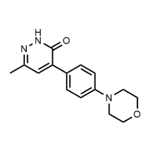 6-Methyl-4-(4-morpholinophenyl)pyridazin-3(2H)-one|CS-1159178