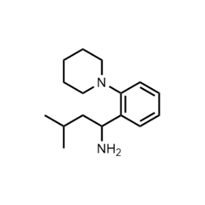 3-Methyl-1-(2-(piperidin-1-yl)phenyl)butan-1-amine|CS-1159213