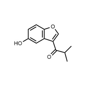1-(5-Hydroxybenzofuran-3-yl)-2-methylpropan-1-one|CS-1159272