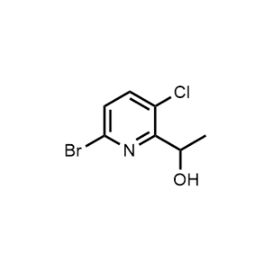1-(6-Bromo-3-chloropyridin-2-yl)ethan-1-ol|CS-1159303
