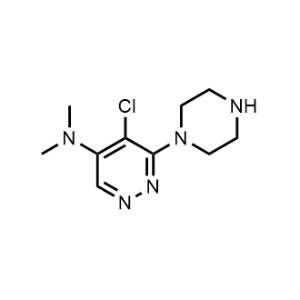 5-Chloro-N,N-dimethyl-6-(piperazin-1-yl)pyridazin-4-amine|CS-1159470
