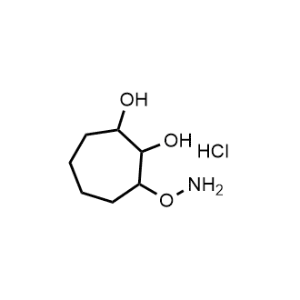 3-(Aminooxy)cycloheptane-1,2-diol hydrochloride|CS-1159563