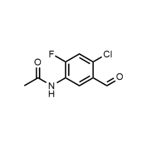 N-(4-Chloro-2-fluoro-5-formylphenyl)acetamide|CS-1159649