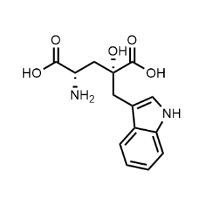 (2R,4S)-2-((1H-Indol-3-yl)methyl)-4-amino-2-hydroxypentanedioic acid|CS-1159702