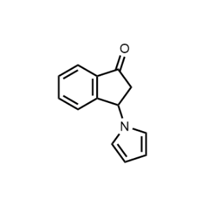 3-(1H-Pyrrol-1-yl)-2,3-dihydro-1H-inden-1-one|CS-1159716
