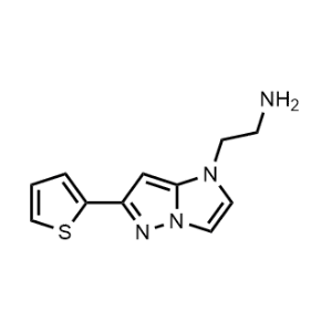 2-(6-(Thiophen-2-yl)-1H-imidazo[1,2-b]pyrazol-1-yl)ethan-1-amine|CS-1159729
