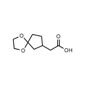 2-(1,4-Dioxaspiro[4.4]nonan-7-yl)acetic acid|CS-1159811