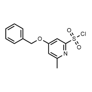 4-(Benzyloxy)-6-methylpyridine-2-sulfonyl chloride|CS-1159813