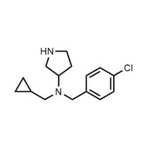 N-(4-Chlorobenzyl)-N-(cyclopropylmethyl)pyrrolidin-3-amine|CS-1159858