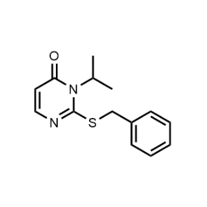 2-(Benzylthio)-3-isopropylpyrimidin-4(3H)-one|CS-1159859