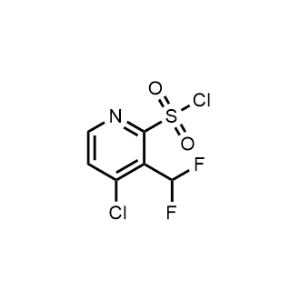 4-Chloro-3-(difluoromethyl)pyridine-2-sulfonyl chloride|CS-1159871