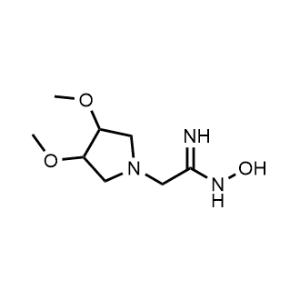 2-(3,4-Dimethoxypyrrolidin-1-yl)-N-hydroxyacetimidamide|CS-1159878