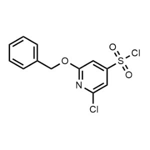 2-(Benzyloxy)-6-chloropyridine-4-sulfonyl chloride|CS-1159883