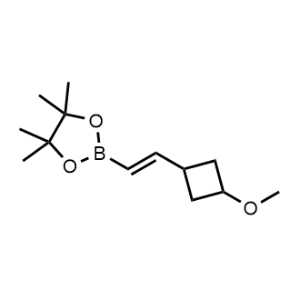 2-(2-(3-Methoxycyclobutyl)vinyl)-4,4,5,5-tetramethyl-1,3,2-dioxaborolane|CS-1160011