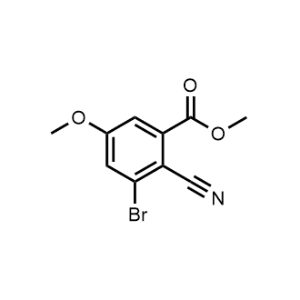 Methyl 3-bromo-2-cyano-5-methoxybenzoate|CS-1160024
