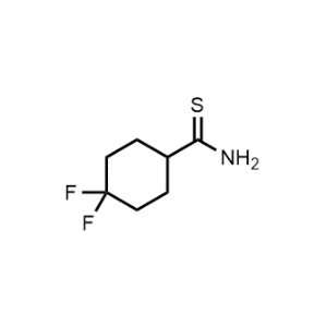 4,4-Difluorocyclohexane-1-carbothioamide|CS-1160056