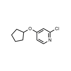 2-Chloro-4-(cyclopentyloxy)pyridine|CS-1160105