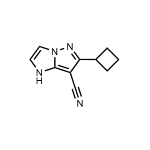 6-Cyclobutyl-1H-imidazo[1,2-b]pyrazole-7-carbonitrile|CS-1160131