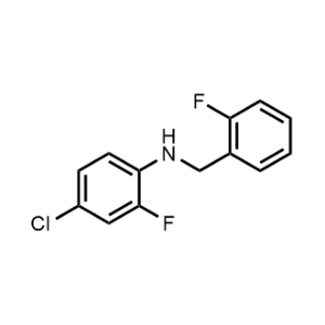 4-Chloro-2-fluoro-N-(2-fluorobenzyl)aniline|CS-1160230