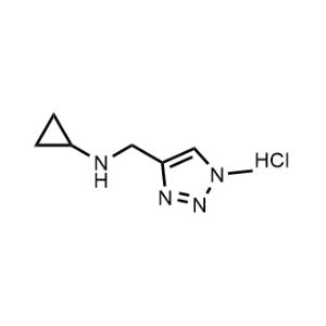 N-((1-Methyl-1H-1,2,3-triazol-4-yl)methyl)cyclopropanamine hydrochloride|CS-1160239
