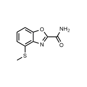 4-(Methylthio)benzo[d]oxazole-2-carboxamide|CS-1160276