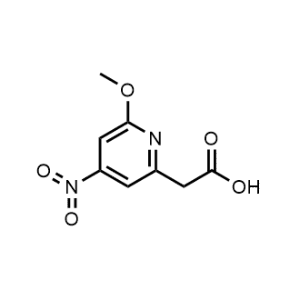 2-(6-Methoxy-4-nitropyridin-2-yl)acetic acid|CS-1160353