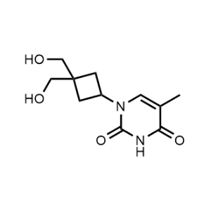 1-(3,3-Bis(hydroxymethyl)cyclobutyl)-5-methylpyrimidine-2,4(1H,3H)-dione|CS-1160385