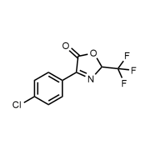 4-(4-Chlorophenyl)-2-(trifluoromethyl)oxazol-5(2H)-one|CS-1160448