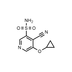 4-Cyano-5-cyclopropoxypyridine-3-sulfonamide|CS-1160496