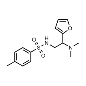 N-(2-(Dimethylamino)-2-(furan-2-yl)ethyl)-4-methylbenzenesulfonamide|CS-1160576