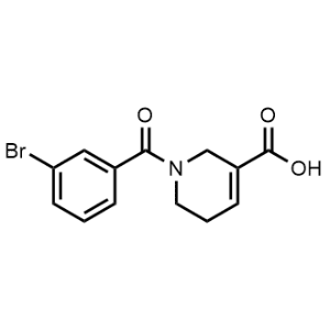 1-(3-Bromobenzoyl)-1,2,5,6-tetrahydropyridine-3-carboxylic acid|CS-1160636