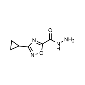 3-Cyclopropyl-1,2,4-oxadiazole-5-carbohydrazide|CS-1160687