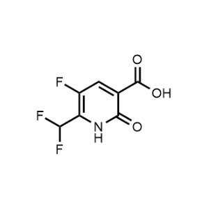 6-(Difluoromethyl)-5-fluoro-2-oxo-1,2-dihydropyridine-3-carboxylic acid|CS-1160700