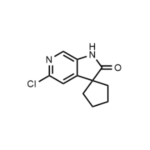 5'-Chlorospiro[cyclopentane-1,3'-pyrrolo[2,3-c]pyridin]-2'(1'H)-one|CS-1160760