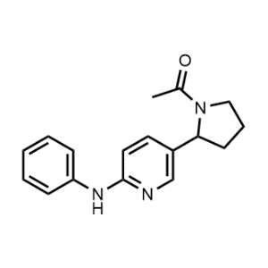 1-(2-(6-(Phenylamino)pyridin-3-yl)pyrrolidin-1-yl)ethan-1-one|CS-1160784