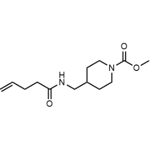 Methyl 4-(pent-4-enamidomethyl)piperidine-1-carboxylate|CS-1160862