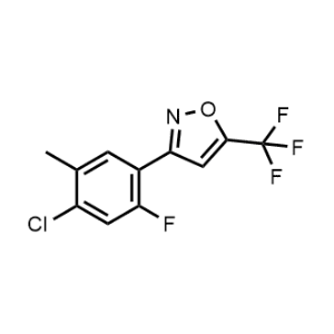 3-(4-Chloro-2-fluoro-5-methylphenyl)-5-(trifluoromethyl)isoxazole|CS-1160970