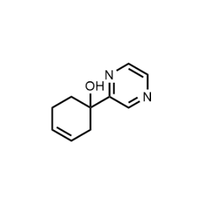 1-(Pyrazin-2-yl)cyclohex-3-en-1-ol|CS-1160978