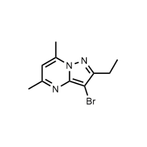 3-Bromo-2-ethyl-5,7-dimethylpyrazolo[1,5-a]pyrimidine|CS-1161121