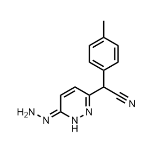 2-(6-Hydrazono-1,6-dihydropyridazin-3-yl)-2-(P-tolyl)acetonitrile|CS-1161146