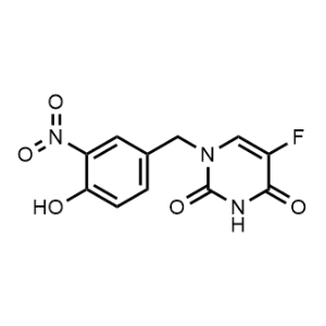 5-Fluoro-1-(4-hydroxy-3-nitrobenzyl)pyrimidine-2,4(1H,3H)-dione|CS-1161181