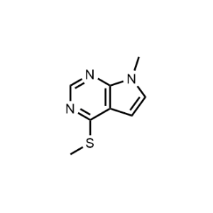 7-Methyl-4-(methylthio)-7H-pyrrolo[2,3-d]pyrimidine|CS-1161251