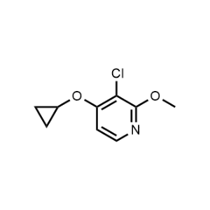 3-Chloro-4-cyclopropoxy-2-methoxypyridine|CS-1161273