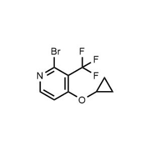 2-Bromo-4-cyclopropoxy-3-(trifluoromethyl)pyridine|CS-1161485