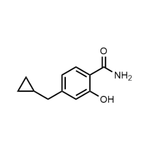 4-(Cyclopropylmethyl)-2-hydroxybenzamide|CS-1161555
