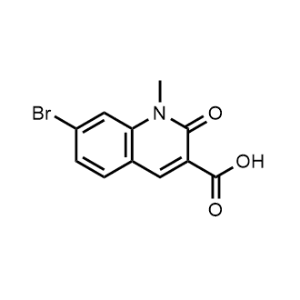 7-Bromo-1-methyl-2-oxo-1,2-dihydroquinoline-3-carboxylic acid|CS-1161598