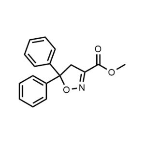 Methyl 5,5-diphenyl-4,5-dihydroisoxazole-3-carboxylate|CS-1161649